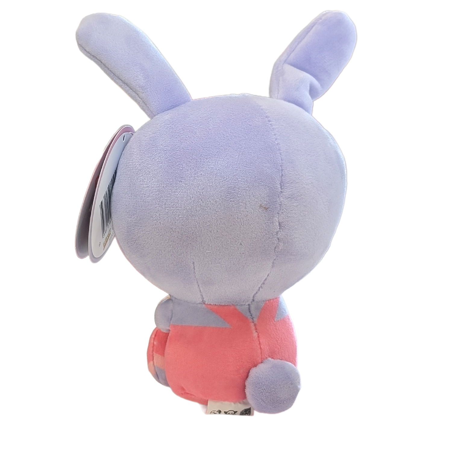 The Amazing Digital Circus Lil Fellas Glitch Official 8" Plush U-PICK Choice by Go Figment back view purple and pink colors