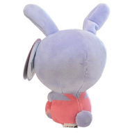 The Amazing Digital Circus Lil Fellas Glitch Official 8" Plush U-PICK Choice by Go Figment back view purple and pink colors