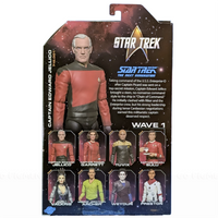 Captain Jellico 7" Star Trek: TNG Nacelle Premium Action Figure Collectible in packaging by Nacelle