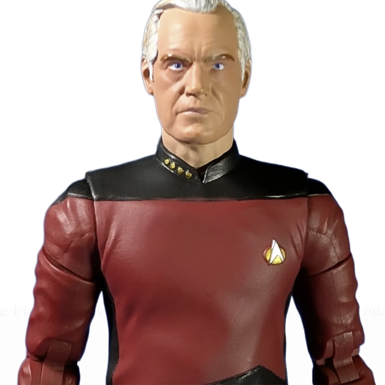 Captain Jellico 7" Star Trek: TNG Nacelle Premium Action Figure Collectible showcasing detailed uniform by Nacelle vendor.