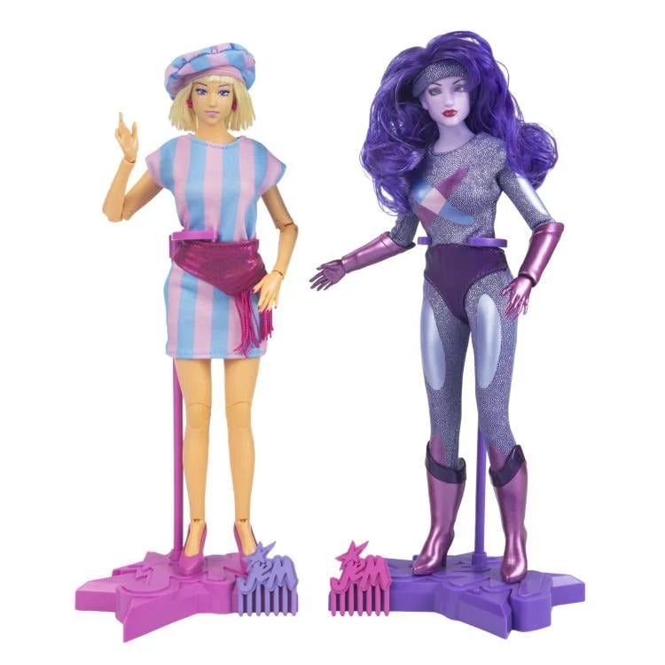Jem and the Holograms Truly Outrageous SDCC 2025 Exclusive Collector's Edition Two-Pack by Loyal Subjects new in box