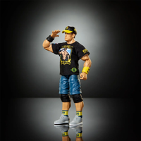 John Cena WWE Elite Collection Action Figure - Top Picks 2026 Wave 3 by Go Figment in casual attire with cap and wristbands