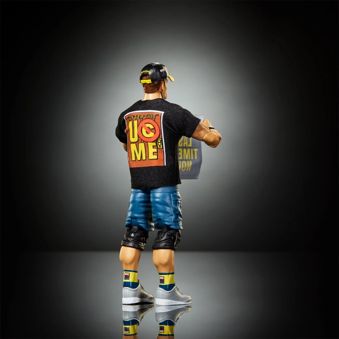 John Cena WWE Elite Collection Action Figure - Top Picks 2026 Wave 3 by Go Figment, detailed outfit back view