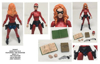 The Phantom Julie Walker Hero H.A.C.K.S. 17th Phantom Series Action Figure - Red Costume Edition by Boss Fight Studio Llc new in box