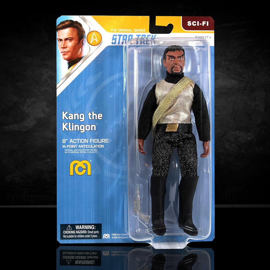 Mego Star Trek Original Series Kang the Klingon 8" Action Figure Retro - New with 14 points articulation and detailed costume