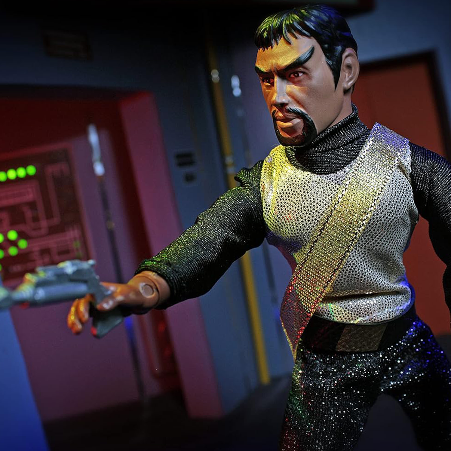 Mego Star Trek Original Series Kang the Klingon 8" Action Figure Retro - New with fabric and sculpted details