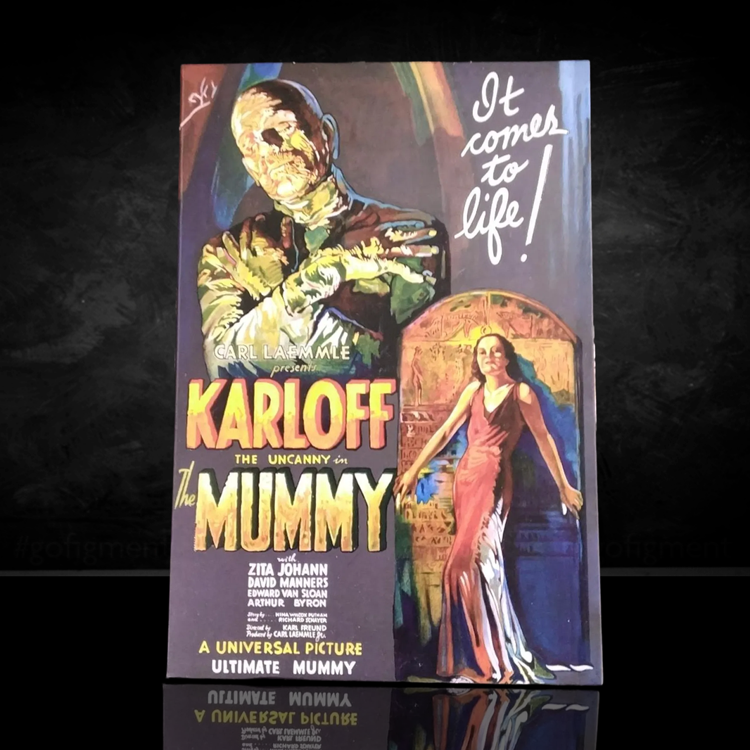 NECA Universal Monsters The Mummy 7" Figure Portrayed by Karloff new in box collectible by Neca