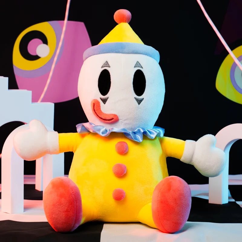 Kaufmo 11.4 Inch Plush The Digital Circus by Glitch Productions in colorful clown attire