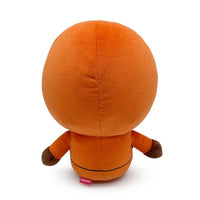 Back view of South Park Kenny 9-Inch Plush by Youtooz featuring orange hooded jacket and brown gloves