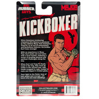 Kurt Sloane BLOODY Kickboxer Major Big Rubber Guys 1:9 Scale 8-Inch Posed Wrestling Figure by Major in action pose packaging