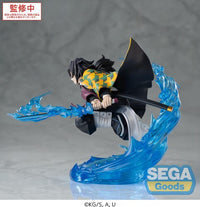 Sega XrossLink Anime Demon Slayer: Kimetsu no Yaiba Giyu Tomioka Statue - Authentic new in box with vivid blue water effect by Sega