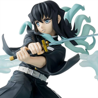 Muichiro Tokito Hashira Training Arc XrossLink Statue SEGA Demon Slayer Anime Figure by Banpresto new in box with dynamic sword pose