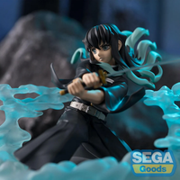 Muichiro Tokito Hashira Training Arc XrossLink Statue SEGA Demon Slayer Anime Figure by Banpresto new in box dynamic sword pose