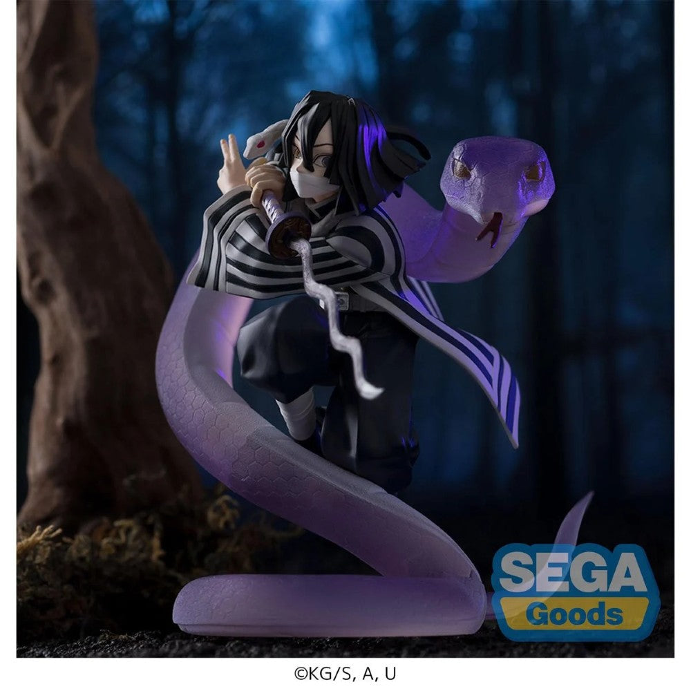 Demon Slayer Obanai Iguro Hashira Training Arc XrossLink Anime Statue by Sega new in box Banpresto collectible figure
