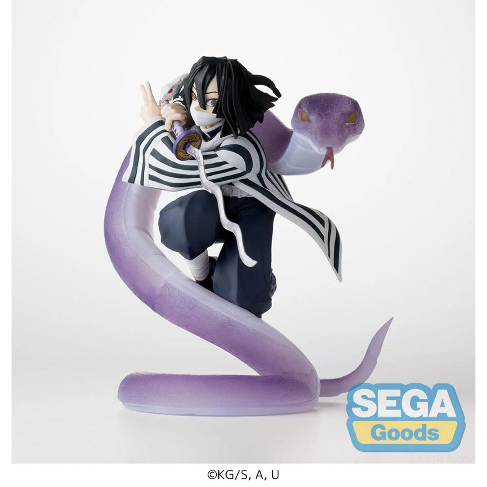 Demon Slayer Obanai Iguro Hashira Training Arc XrossLink Anime Statue by Sega new in box collectible Banpresto figure
