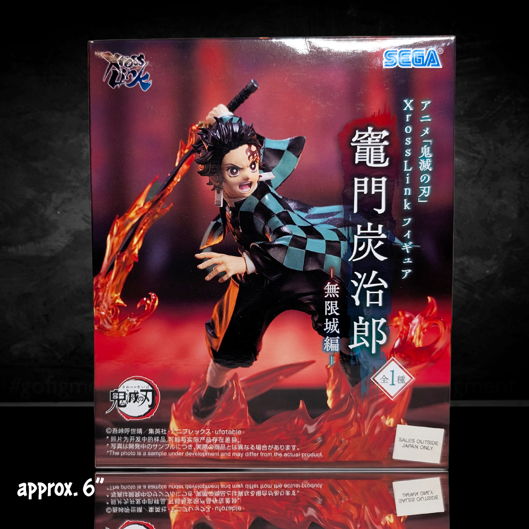 Sega XrossLink Anime Demon Slayer: Kimetsu no Yaiba Tanjiro Kamado Statue - Authentic by Banpresto new in box collectible figure