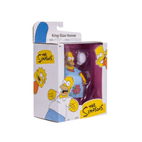 King-Size Homer Deluxe Action Figure The Simpsons 5" Drinking Bird Jakks 1:12 by Jakks Pacific in packaging.