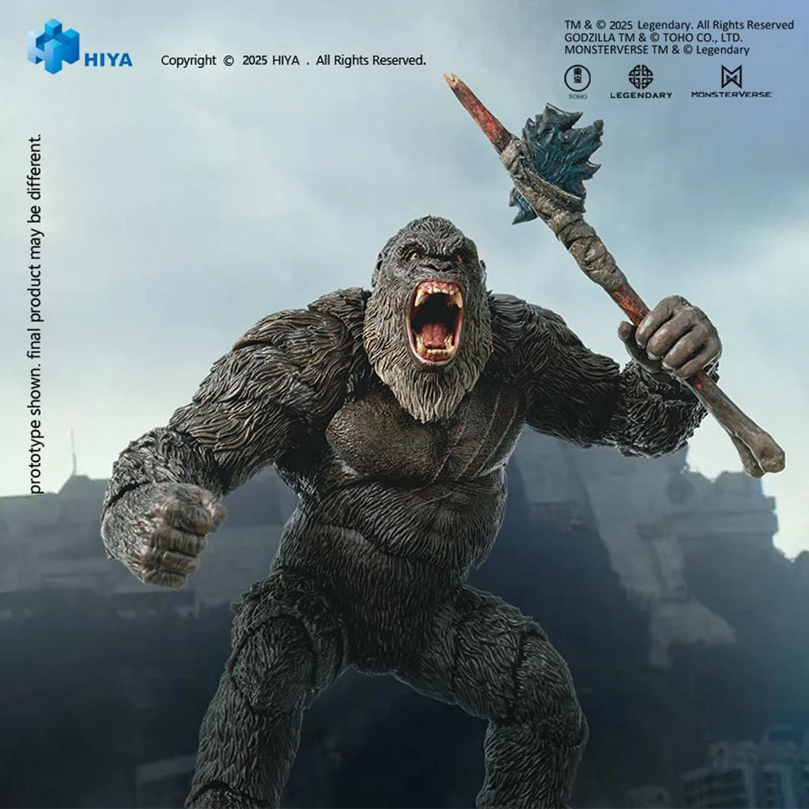 Kong Godzilla King of the Monsters 2.0 Exquisite Basic Series None Scale 6-Inch Action Figure new in box by Exquisite