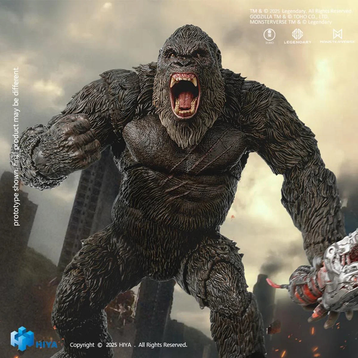 Kong Godzilla King of the Monsters 2.0 Exquisite Basic Series None Scale 6-Inch Action Figure new in box by Exquisite