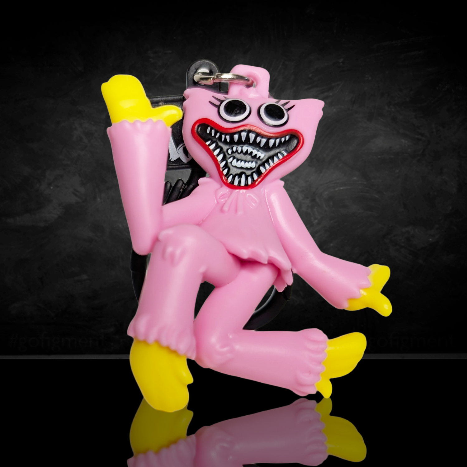 Poppy Playtime Collector Clips Series 1 U-Pick Confirmed Blind Box featuring pink and yellow figure by Go Figment