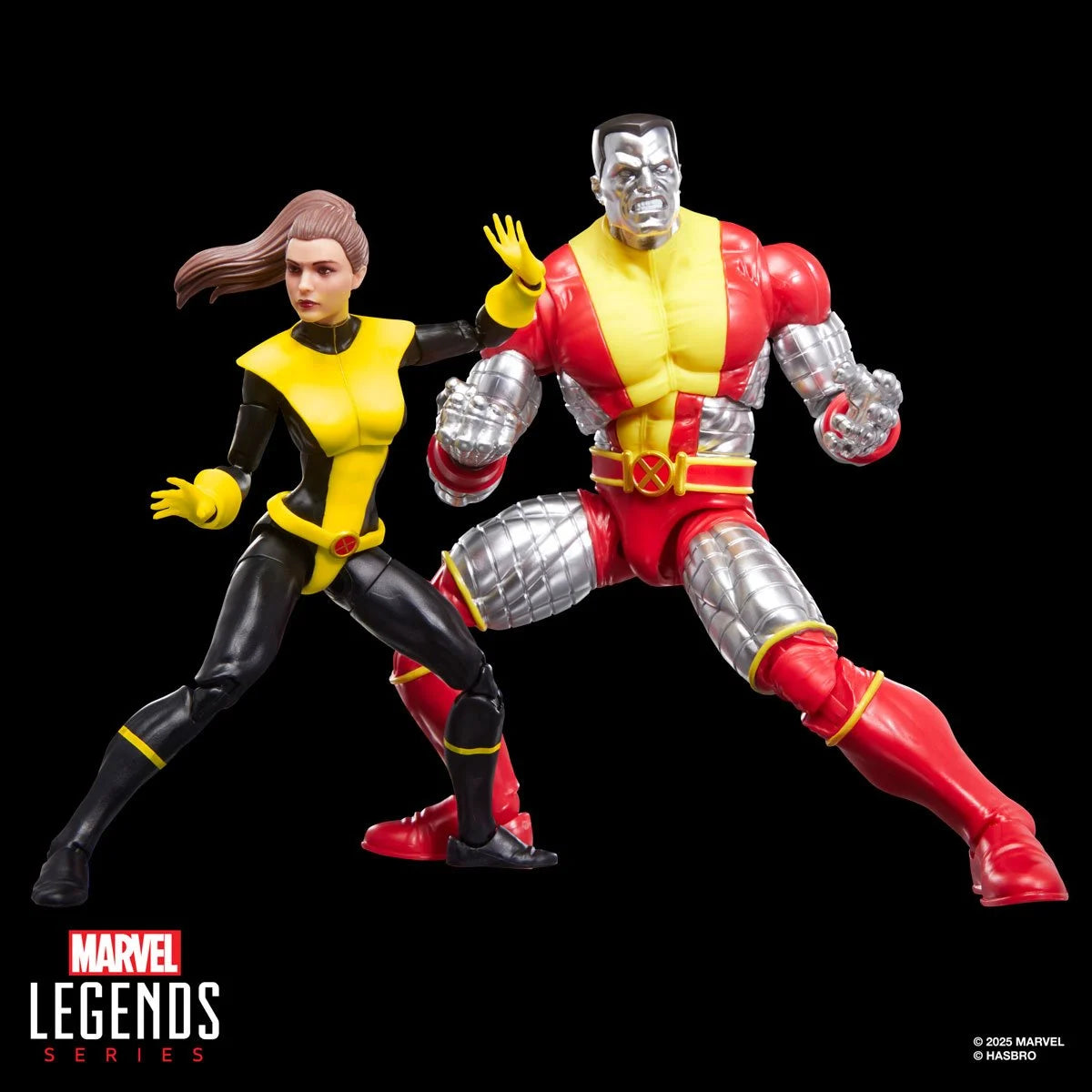 Marvel Legends X-Men Kitty Pryde Colossus 6" Action Figure 2-Pack Hasbro New with articulated poses and detailed costumes