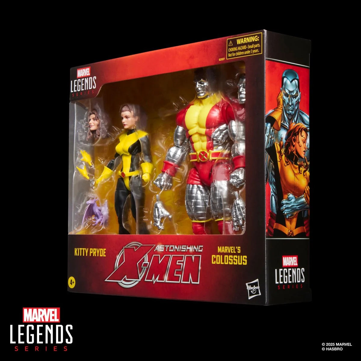 Marvel Legends X-Men Kitty Pryde Colossus 6" Action Figure 2-Pack Hasbro New with vibrant sculpting and extra accessories