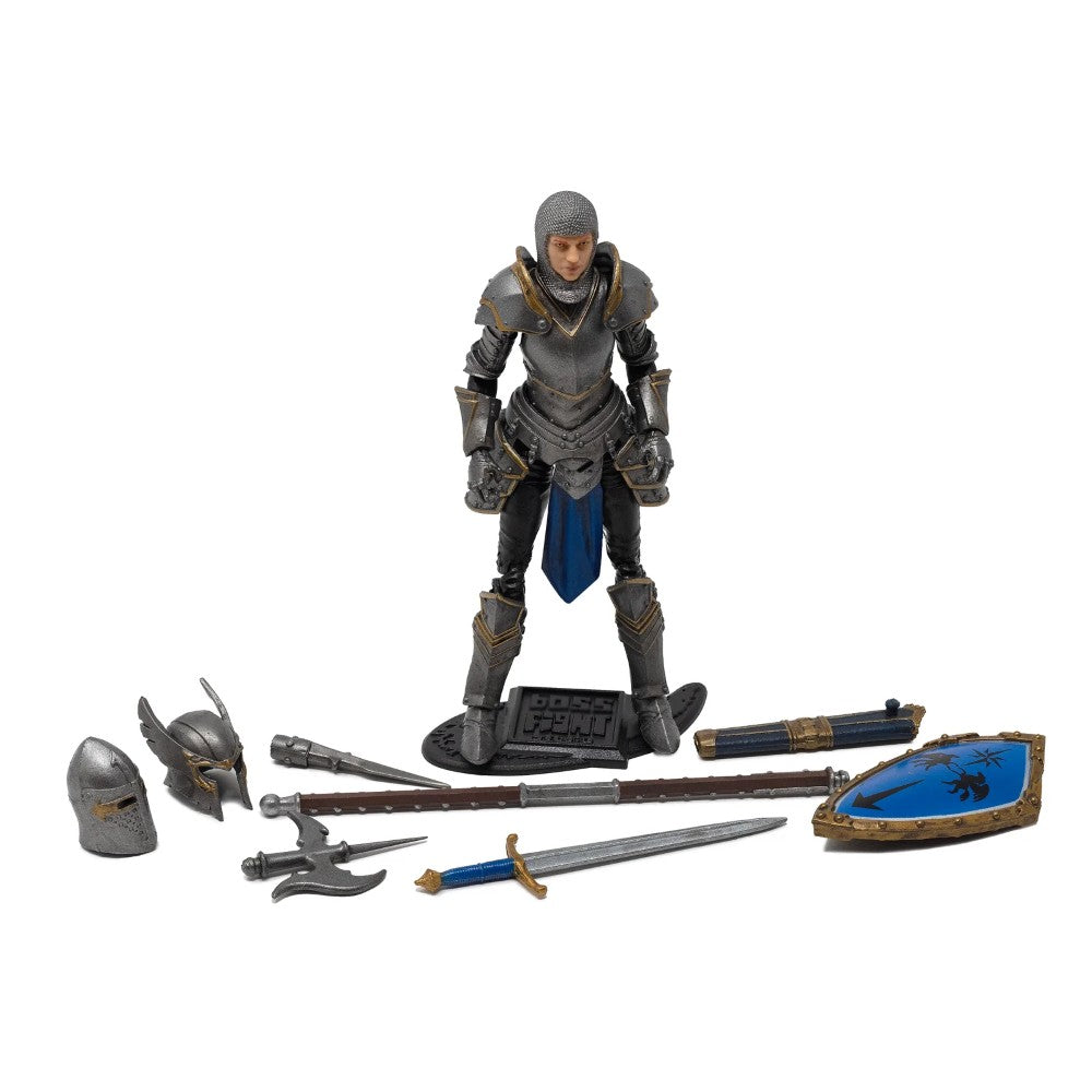 Knight of Accord FEMALE Warrior of Order -Vitruvian H.A.C.K.S. 1:18 Scale Action Figure with armor, weapons, and accessories by Boss Fight Studio Llc.