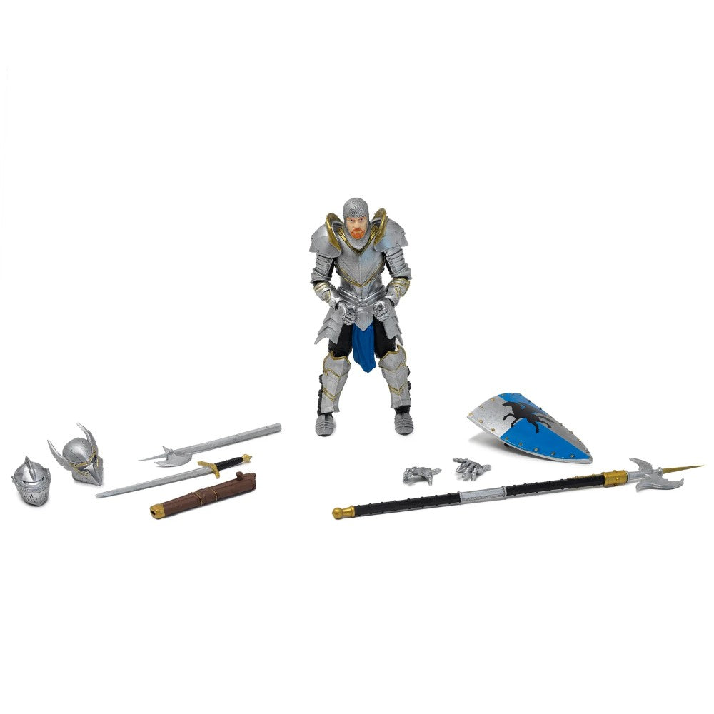Knight of Accord Warrior of Order -Vitruvian H.A.C.K.S. 1:18 Scale Action Figure by Boss Fight Studio Llc with armor and multiple weapons accessories new in box