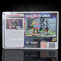 Female Knight of Asperity Agent of Chaos -Vitruvian H.A.C.K.S. 1:18 Scale Action Figure by Boss Fight Studio Llc with detailed armor display