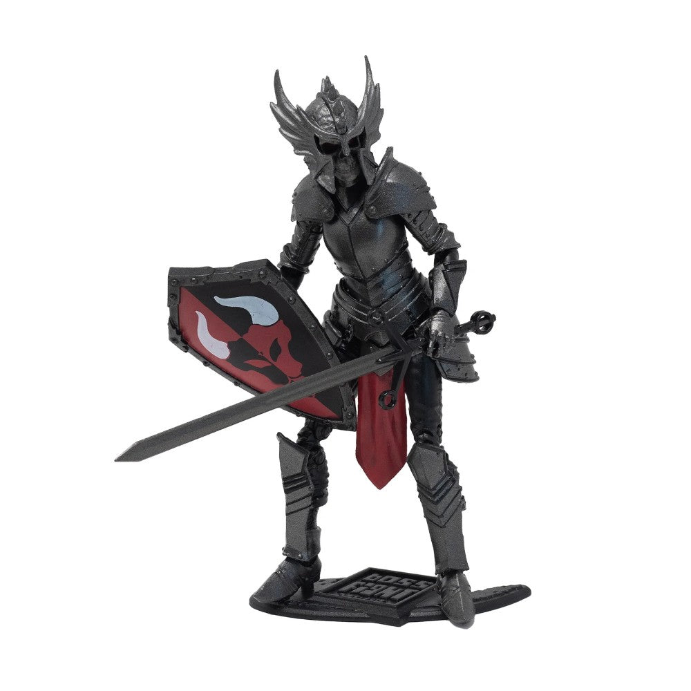 Female Knight of Asperity Agent of Chaos -Vitruvian H.A.C.K.S. 1:18 Scale Action Figure by Boss Fight Studio Llc with sword and shield