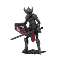 Female Knight of Asperity Agent of Chaos -Vitruvian H.A.C.K.S. 1:18 Scale Action Figure by Boss Fight Studio Llc with sword and shield