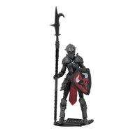 Female Knight of Asperity Agent of Chaos -Vitruvian H.A.C.K.S. 1:18 Scale Action Figure by Boss Fight Studio Llc with spear and shield