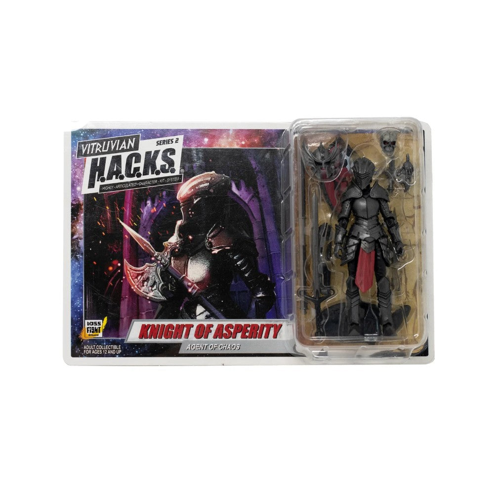 Female Knight of Asperity Agent of Chaos -Vitruvian H.A.C.K.S. 1:18 Scale Action Figure boxed by Boss Fight Studio Llc