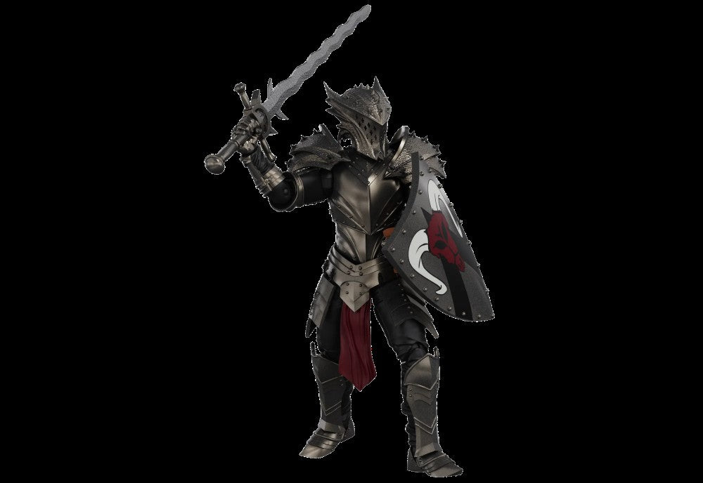 Knight of Asperity 10th Anniversary Male Figure -Vitruvian H.A.C.K.S. 1:18 Scale Action Figure with sword, shield, and armor by Boss Fight Studio Llc