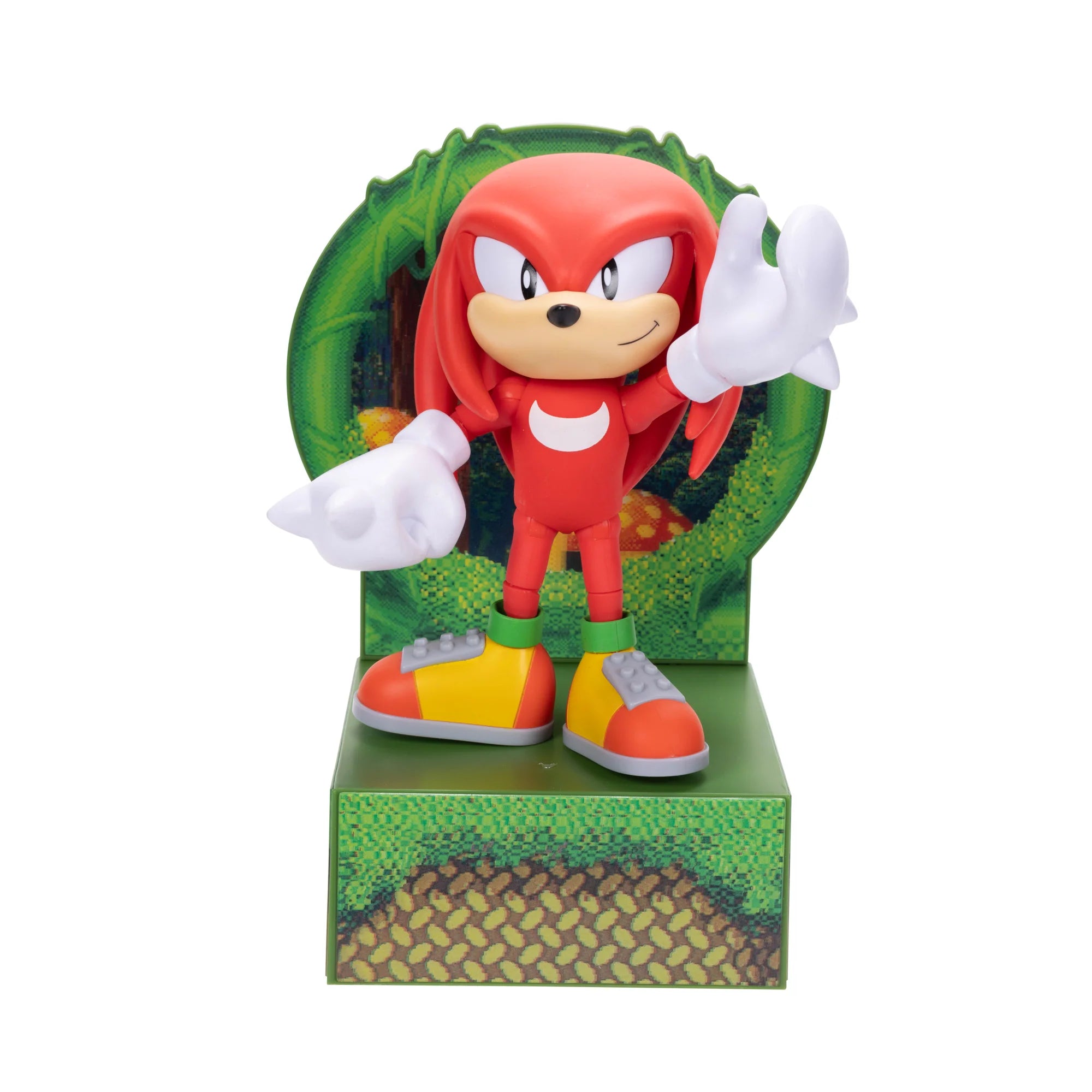 Knuckles the Hedgehog Collector's Edition Action Figure – 6in Customizable & Highly Articulated by Jakks Pacific new in box collectible