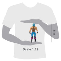 Konnan Legends of Lucha Libre Premium 6.5" Action Figure (1:12 Scale) – Classic Masked Era Edition by Boss Fight Studio Llc new in box