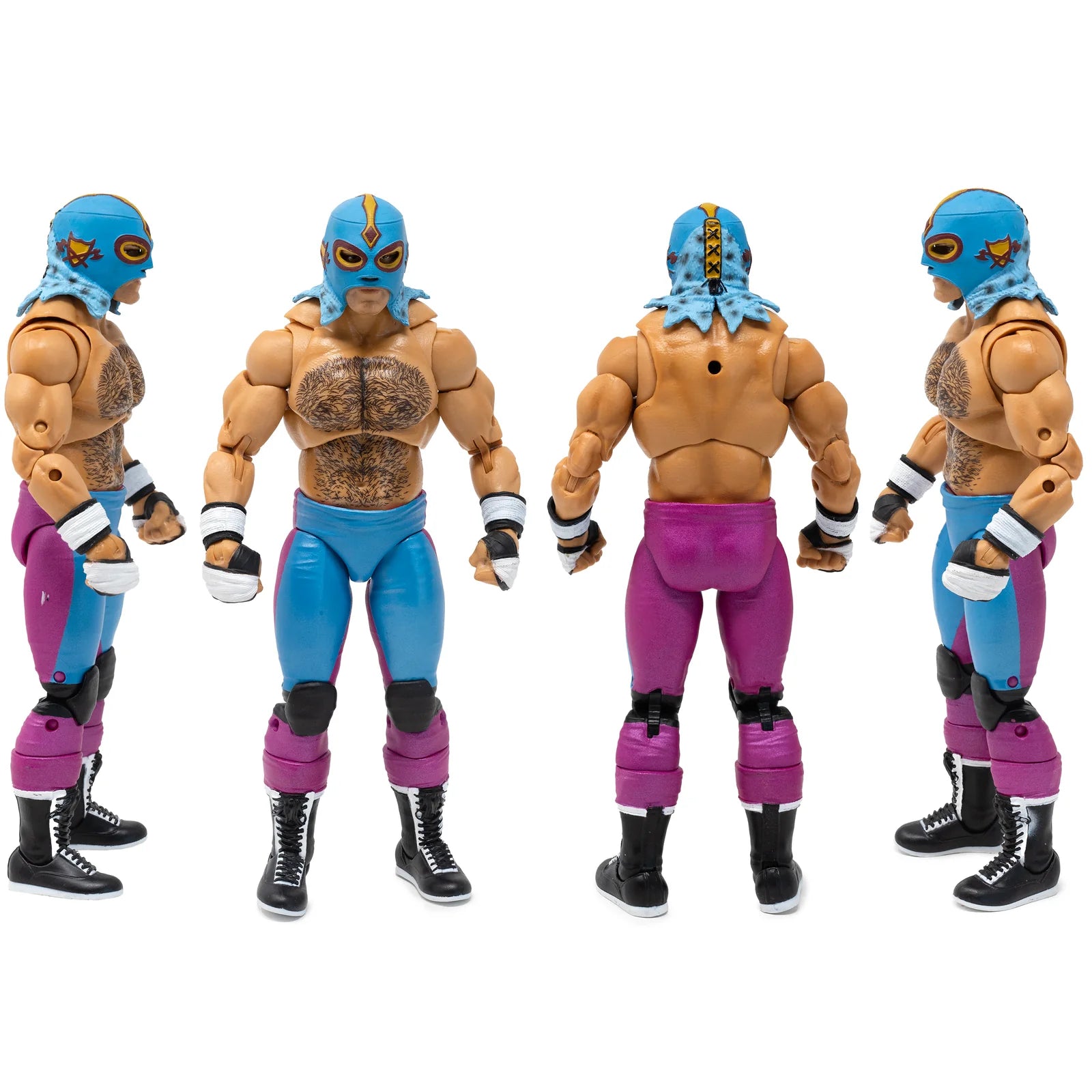 Konnan Legends of Lucha Libre Premium 6.5" Action Figure (1:12 Scale) – Classic Masked Era Edition by Boss Fight Studio Llc new in box