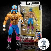 Konnan Legends of Lucha Libre Premium 6.5" Action Figure (1:12 Scale) – Classic Masked Era Edition new in box by Boss Fight Studio Llc