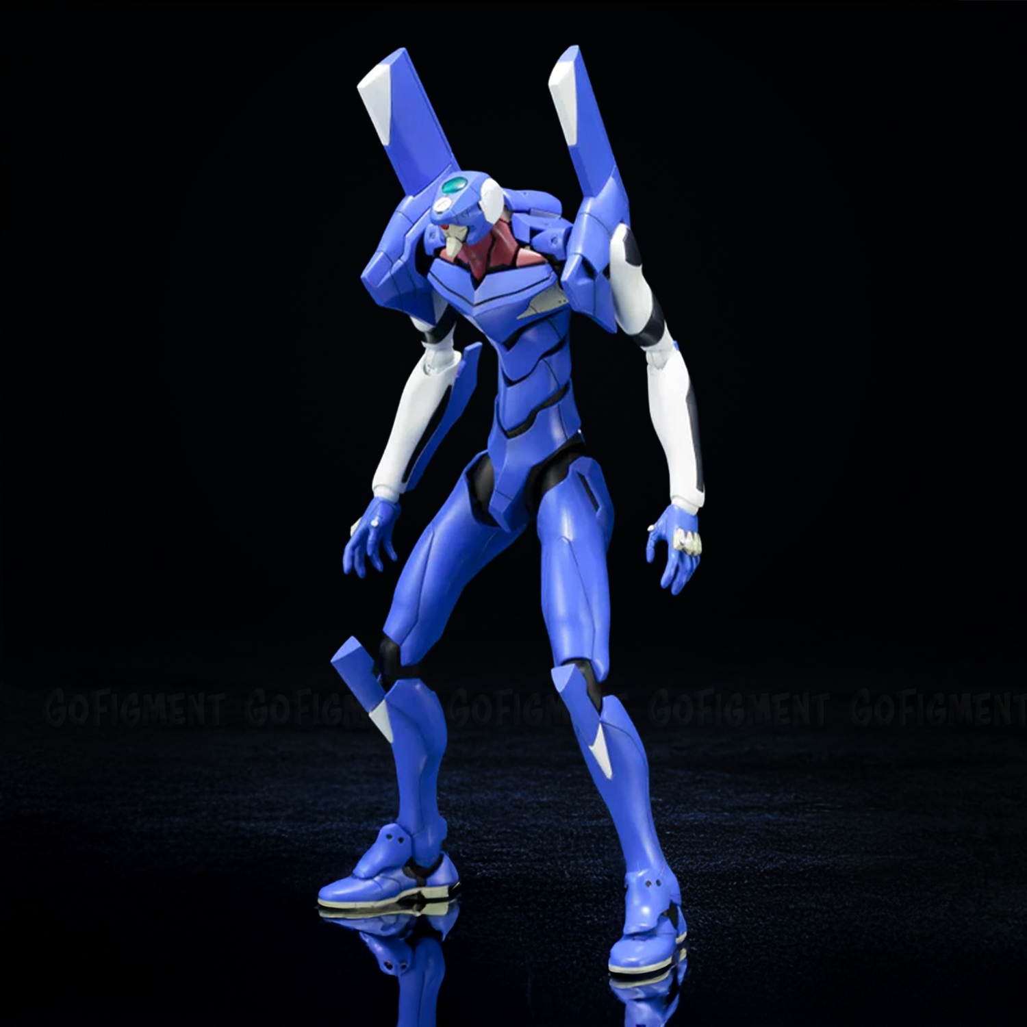 Neon Genesis Evangelion EVA-00 PROTO TYPE TV Version Plastic Model Kit from Kotobukiya by Blokees, new in box figure with extended shoulder armor