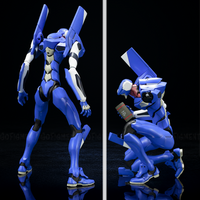 Neon Genesis Evangelion EVA-00 PROTO TYPE TV Version Plastic Model Kit from Kotobukiya by Blokees, new in box figure showing two poses