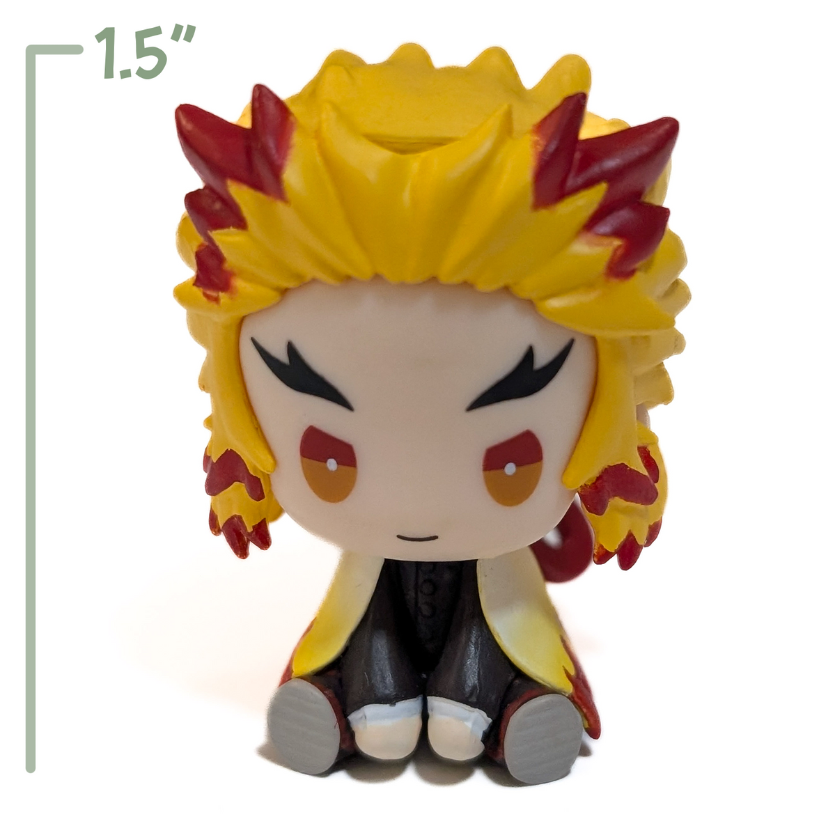 Demon Slayer Petatto Clockwork Mini Figures U-Pick Bushiroad Character Choice by Go Figment with flame-inspired hair and seated pose new in box