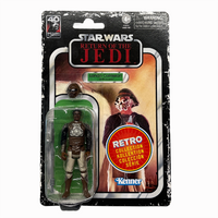 Lando Skiff Guard Star Wars Retro Collection Action Figure in case ROTJ by Kenner in carded packaging