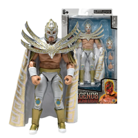 Lucha Libre Mixed Tag Team BUNDLE 4 Figures Sold as Set Maravilla, Taya, Konnan and Laredo Kid Boss Fight Studio Llc