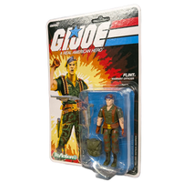Flint G.I. Joe 3 3/4-Inch ReAction+ Figure by Super7 3.75-inch carded action figure