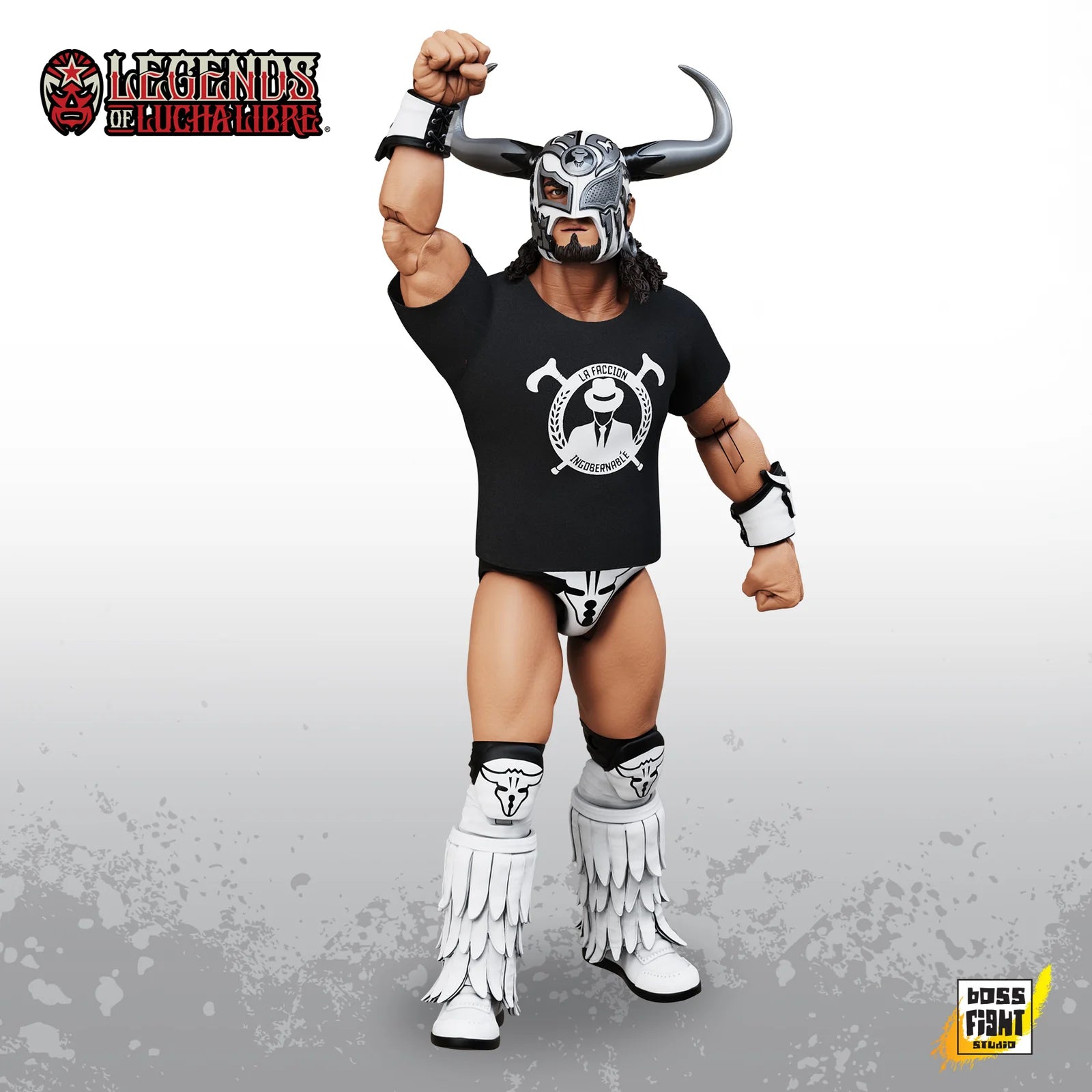 Rush Legends of Lucha Libre Premium 1:12 Scale 6" Action Figure by Boss Fight Studio Llc new in box