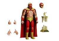Solar Legends of Lucha Libre Premium 1:12 Scale 6" Action Figure by Boss Fight Studio Llc new in box with accessories