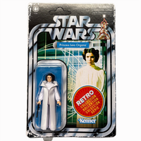 Princess Leia Organa Star Wars Retro Collection Action Figure in case ANH Kenner packaged figure