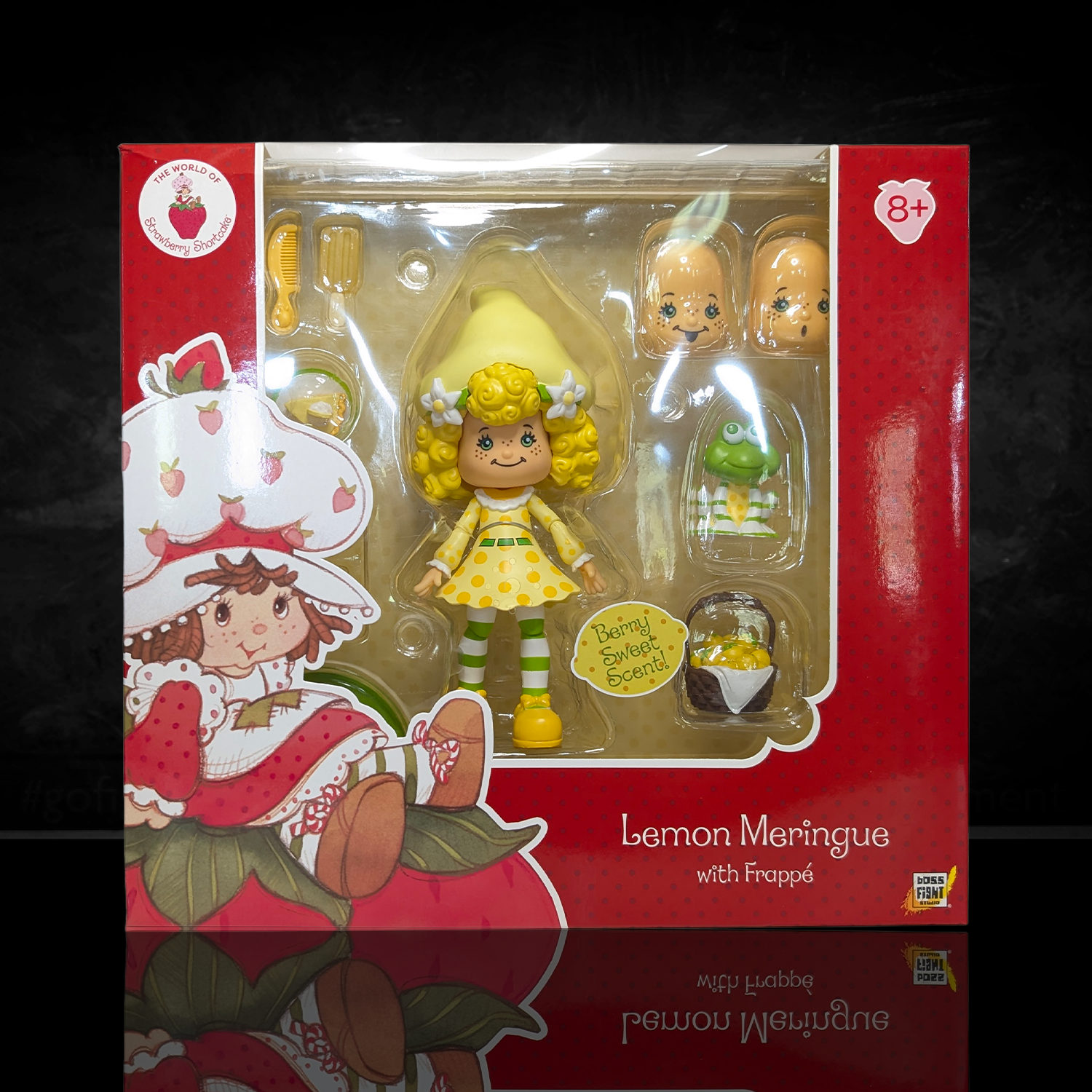 Lemon Meringue Strawberry Shortcake DELUXE Action Figure 1:12 by Boss Fight Studio Llc, new in box with accessories