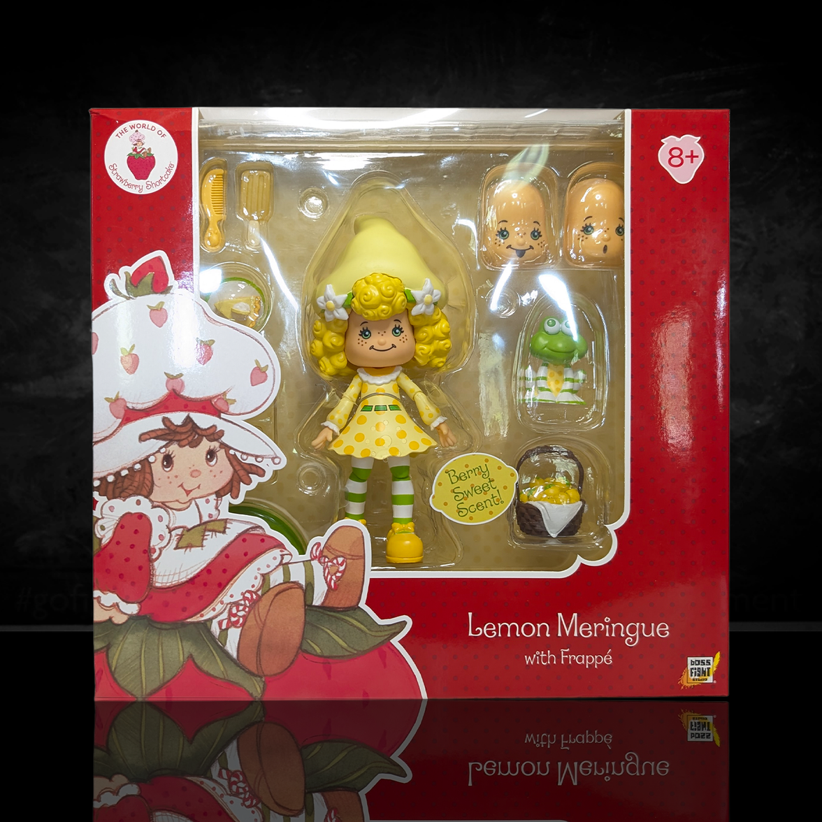 Lemon Meringue Strawberry Shortcake DELUXE Action Figure 1:12 by Boss Fight Studio Llc, new in box with accessories