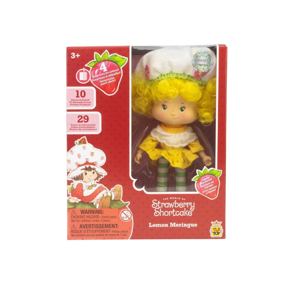 5 1/2-inch Loyal Subjects Strawberry Shortcake Lemon Meringue fashion doll in original red packaging